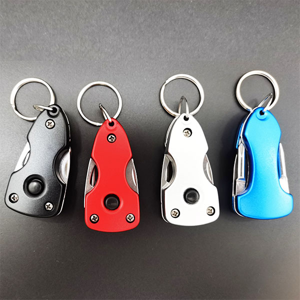 6 in 1 Multifunctional Tool Outdoor Product Bottle Opener Led Light Screwdriver